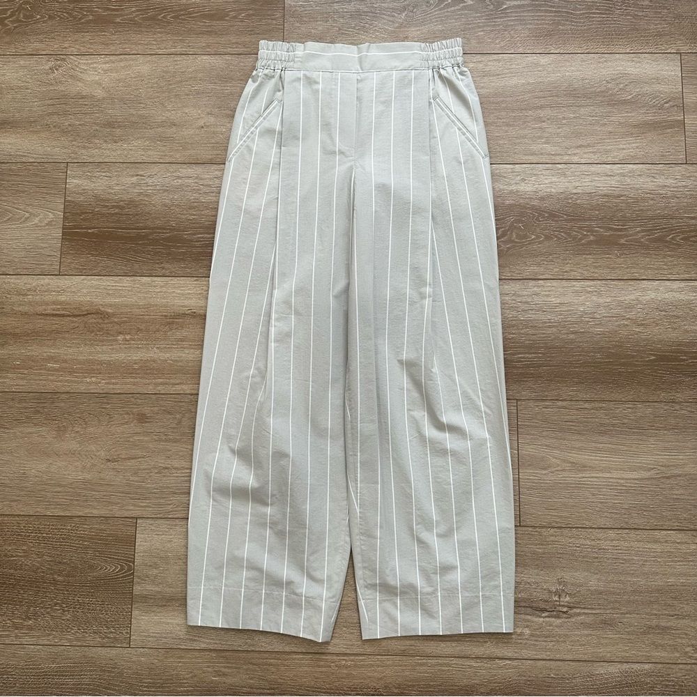 Via Masini 80 Made in Italy US Size Small Striped High Rise Pullover Pants